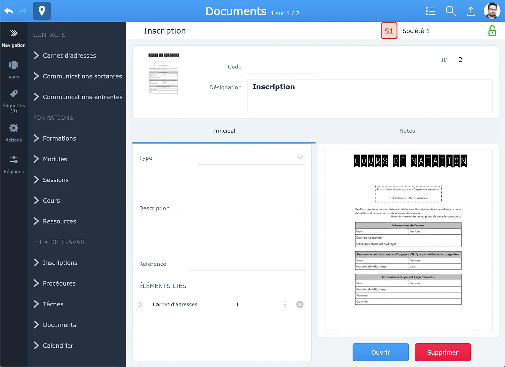Gérez vos ressources
